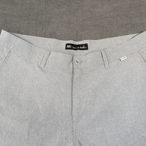 Travis Mathew Mens Lightweight Gray Golf Shorts Casual Size 36 - Picture 2 of 11